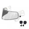 Bell Tear-offs Post Aluminum Kit - Shield SE07/SE077/SE06 3MM Black (HEIGHT-4MM)