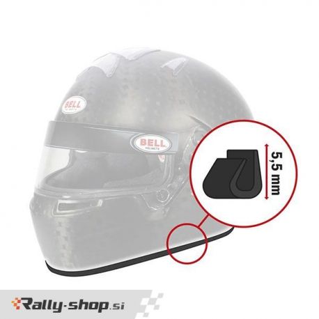 Bell Rubber Profile Kit - Trim Edge Advanced 1M White