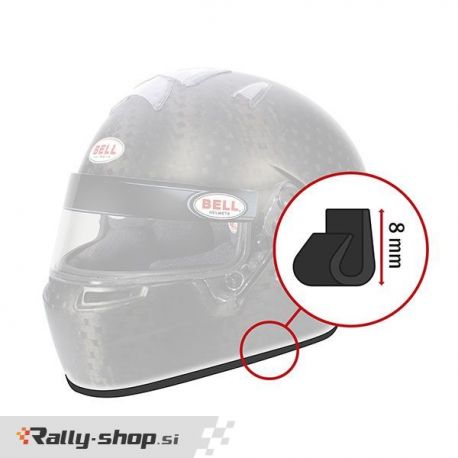 Bell Rubber Profile Kit - Trim Edge Thin (V10) 1.7M