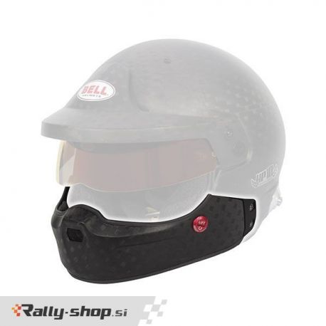 Bell Full Chin Bar Kit - Carbon Matte Clear Coat HP10/HP10 Rally