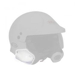 Bell Side F. Connector Kit - ABS White (HP10/MAG10 Rally)