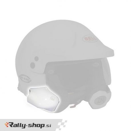 Bell Side F. Connector Kit - ABS White (HP10/MAG10 Rally)