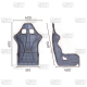 OMP FIRST-R seat