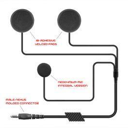 Rosso Racing KC-200 Intercom Helmet Kit