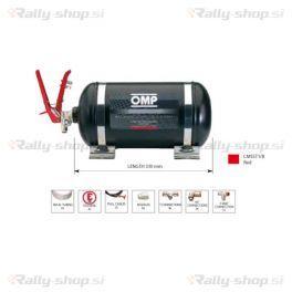 OMP Black Collection Fire Extinguisher System - 4.25 L