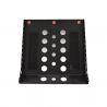 Universal steel footrest - 3 switches