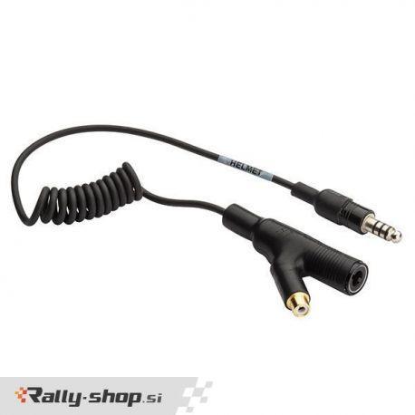ZN ADAPTER EXTENSION - FEMALE 4 PIN STD+RCA : MALE 4 PIN STD