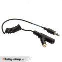 ZN ADAPTER EXTENSION - FEMALE 4 PIN STD+RCA : MALE 4 PIN STD