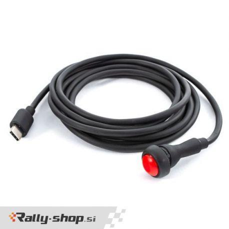 ZN Single PTT button with USB-C Conn. 2mt