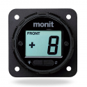 Monit brake bias adjuster dial - Square mount - BLACK