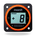 Monit brake bias adjuster dial - Square mount - ORANGE