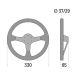 Sparco R330 CHAMPION steering wheel