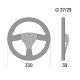Sparco R383 CHAMPION steering wheel