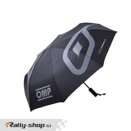 OMP LOGO foldable umbrella - black