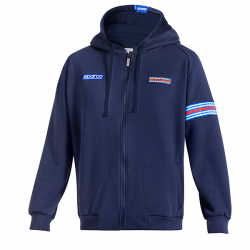 Sparco MARTINI RACING sweatshirt s kapuljačom i punim zip zatvaračem