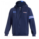 Sparco MARTINI RACING sweatshirt s kapuljačom i punim zip zatvaračem