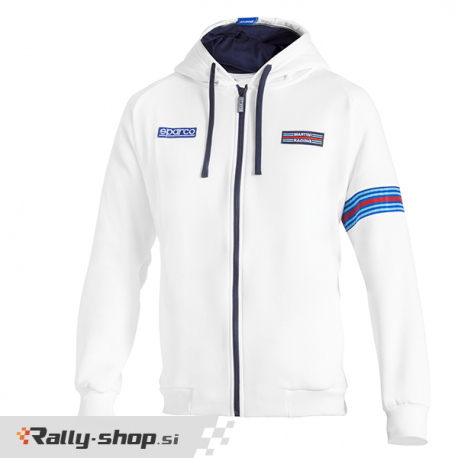 Sparco MARTINI RACING HOODED FULL ZIP sweatshirt