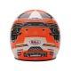 BELL RS7-K STAMINA ANTHRACITE/ORANGE helmet