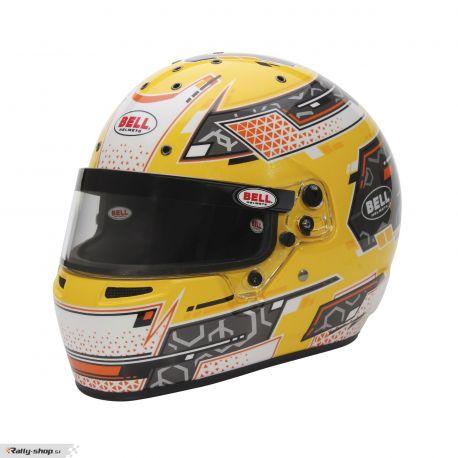 BELL RS7-K STAMINA ANTHRACITE/YELLOW helmet
