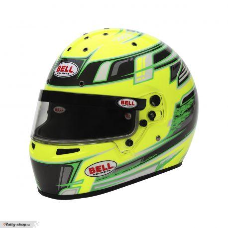 BELL KC7 CMR CHAMPION ANTHRACITE-YELLOW helmet