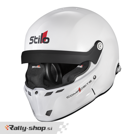 Stilo ST6R COMPOSITE RALLY helmet - white/black