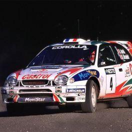 TOYOTA COROLLA WRC heated windscreen