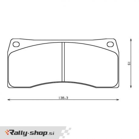 ENDLESS RCP052 pastiglie freno racing