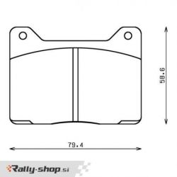 ENDLESS RCP111 pastiglie freno racing