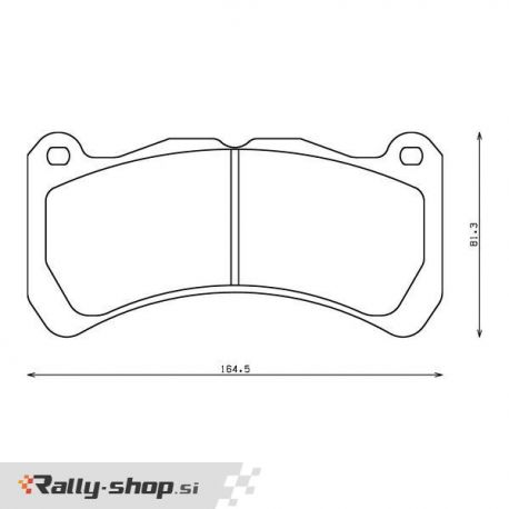 ENDLESS RCP112 racing brake pads