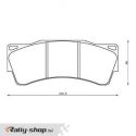 ENDLESS RCP123 racing brake pads